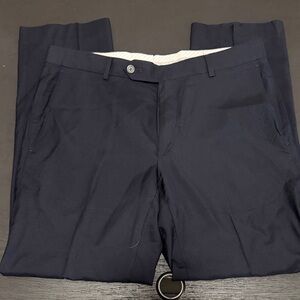 Men's Navy Suit Pants